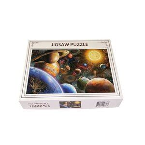 Solar System Planets Space 1000 Pc Jigsaw Puzzle 27x20"